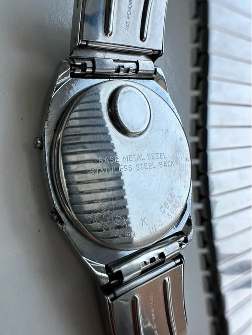 Vintage Timex digital watch.